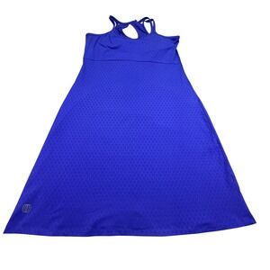 Balance Outdoor Collection Athletic Dress Women's Medium Blue Geometric Tennis